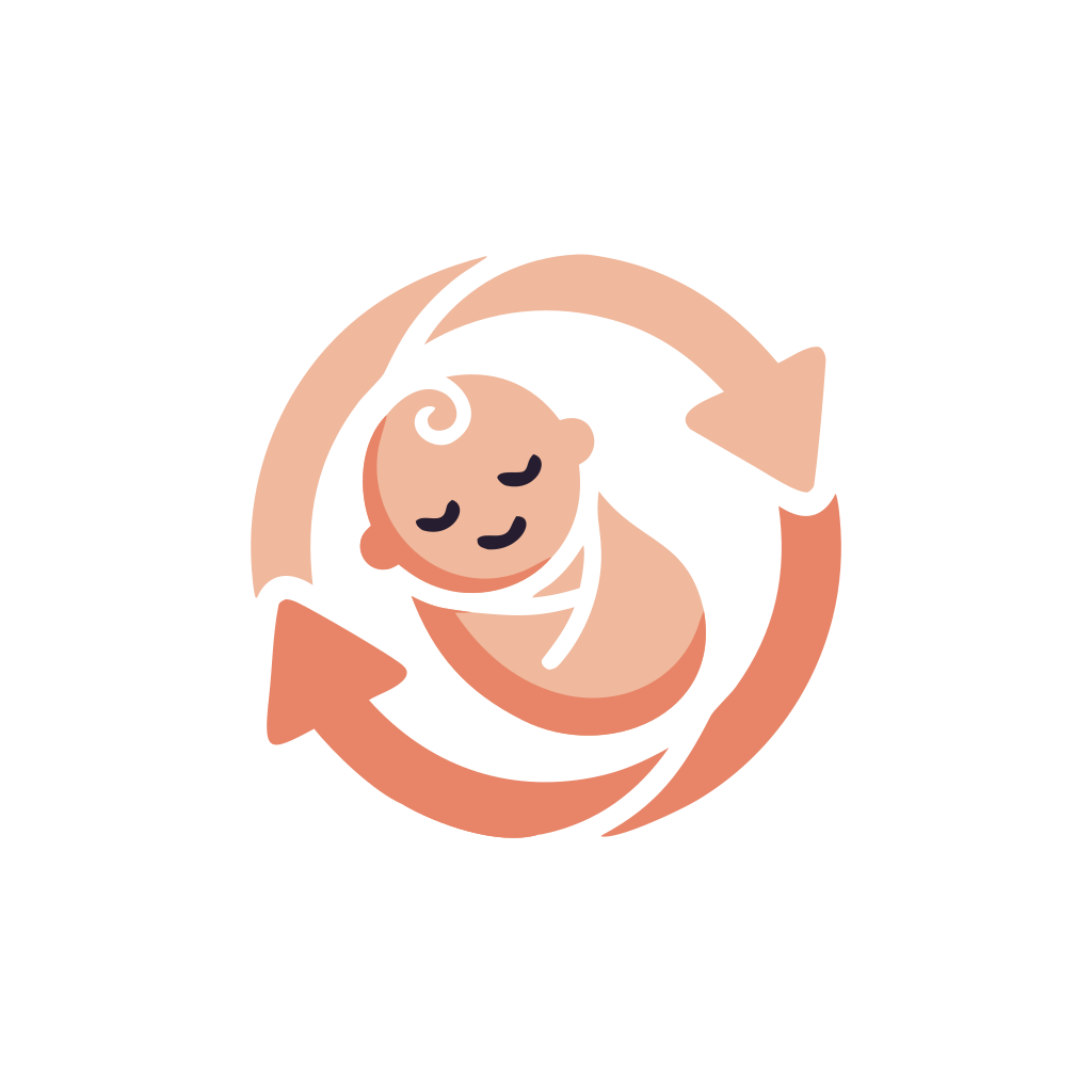 The BubSync Android adaptive-icon foreground layer on a transparent background, 1024 × 1024.