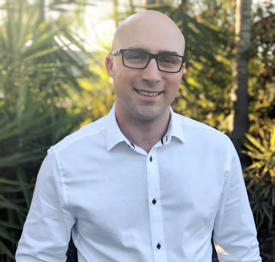 BubSync co-founder Ashley Rowe, photographed outdoors — near-square crop suitable for profile or inline use. Credit: BubSync.